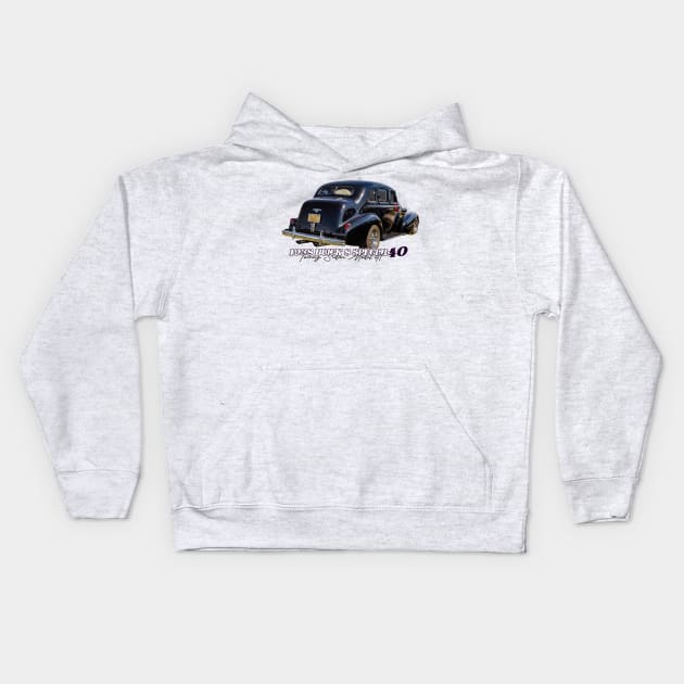 1938 Buick 8 Special Series 40 Touring Sedan Model 41 Kids Hoodie by Gestalt Imagery